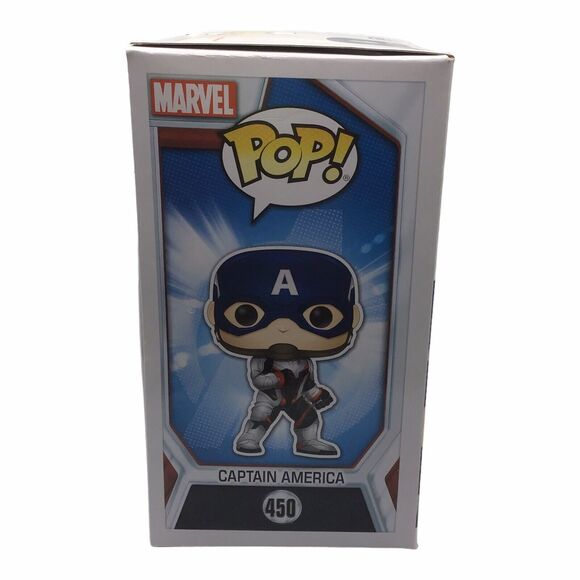 Funko Pop! Marvel Avengers Endgame Captain America #450 Figure NIB - Picture 3 of 15